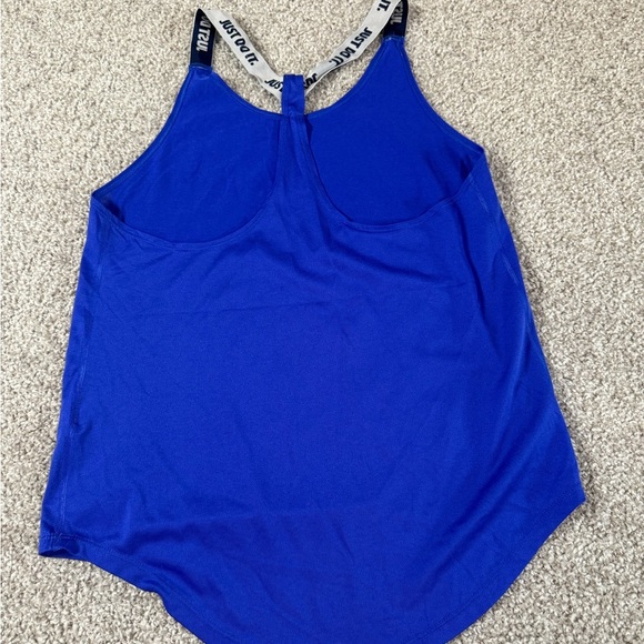Like new Nike “Just Do It” Racerback Tank – Size Small royal electric blue - Picture 4 of 5